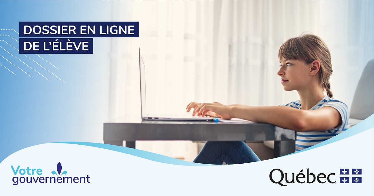 Création d’un compte pour la consultation en ligne du dossier scolaire de l’élève au ministère de l’Éducation et de l’Enseignement supérieur