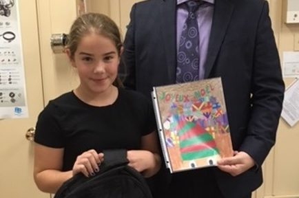 Concours de dessins pour la carte de Noël de la Commission scolaire du Lac-Témiscamingue